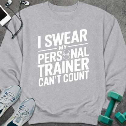 Sweatshirt S / Sport Grey Trainer Counting Sweatshirt