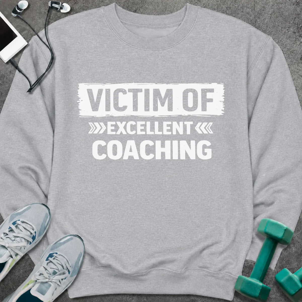 Sweatshirt S / Sport Grey Victim Of Sweatshirt