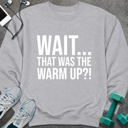 Sweatshirt S / Sport Grey Warm Up Sweatshirt