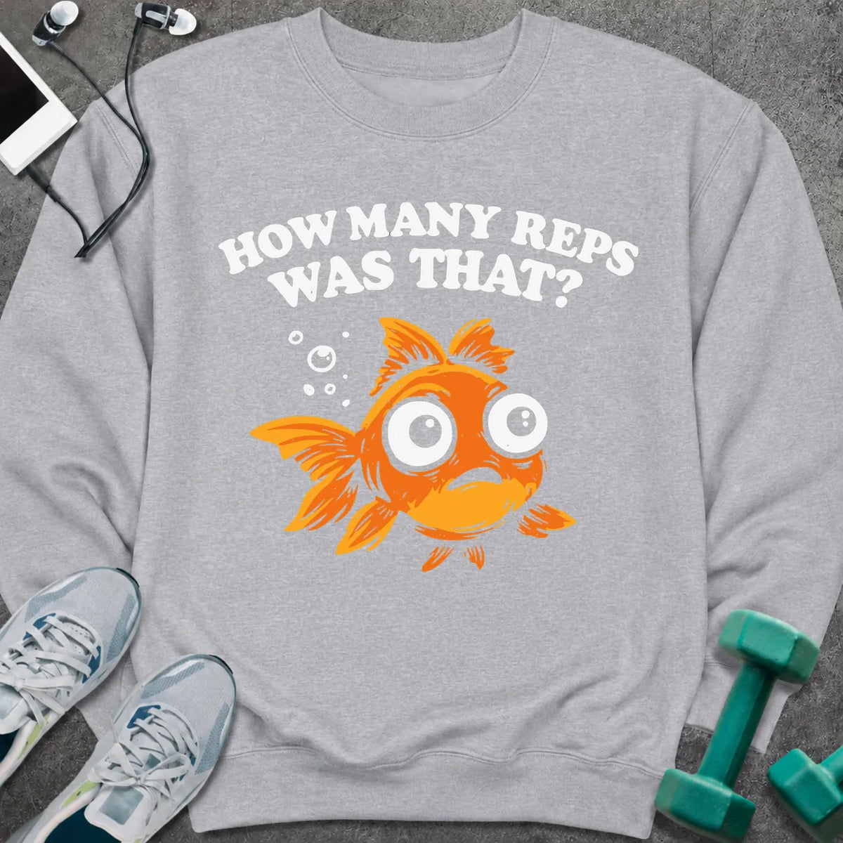 Sweatshirt S / Sport Grey What Rep Sweatshirt