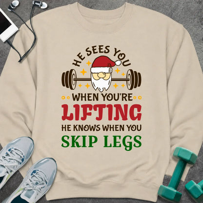 Sweatshirt Sand / M See You lifting Sweatshirt