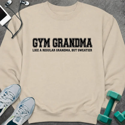 Sweatshirt Sand / S Gym Grandma Sweatshirt