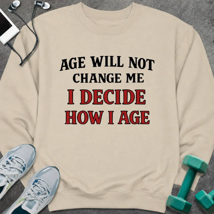 Sweatshirt Sand / S I Decide Sweatshirt