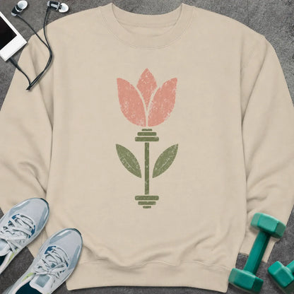 Sweatshirt Sand / S Tulip Barbell Sweatshirt