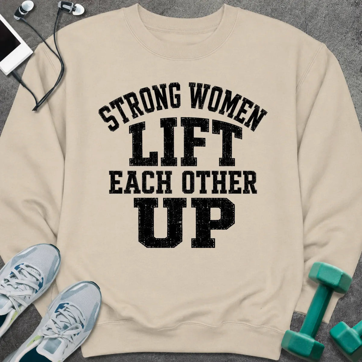 Sweatshirt Sand / S Women Lift Sweatshirt