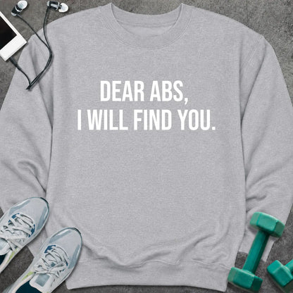 Sweatshirt Sport Grey / S Dear Abs Sweatshirt