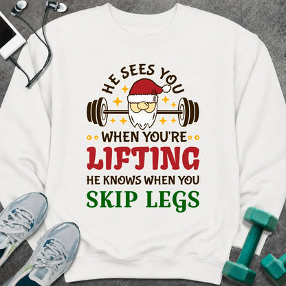 Sweatshirt White / M See You lifting Sweatshirt