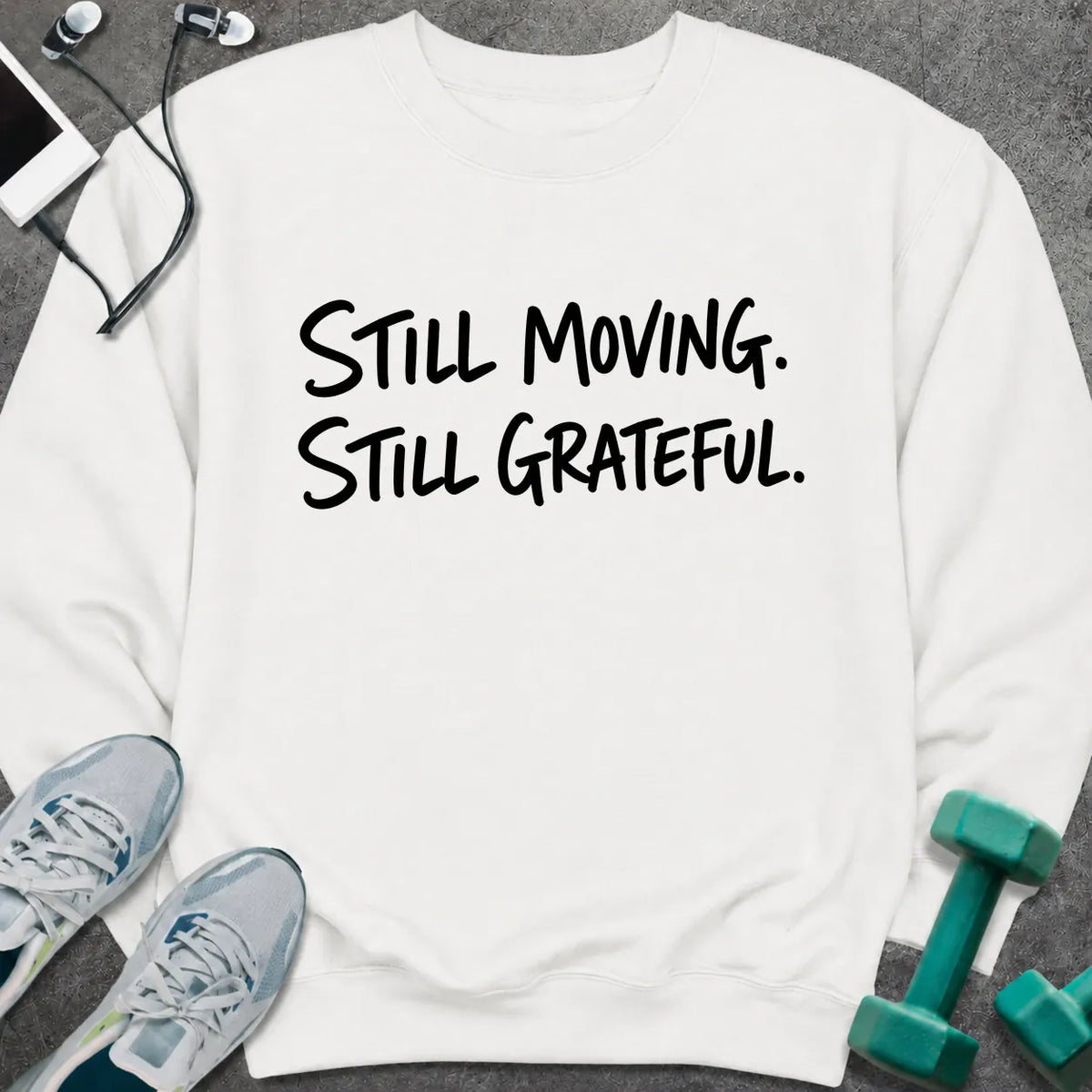 Sweatshirt White / S Still Grateful Sweatshirt