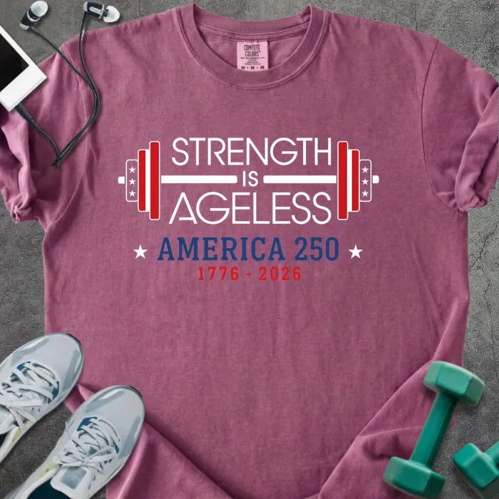 T-Shirt Berry / S America Ageless Heavyweight Tee