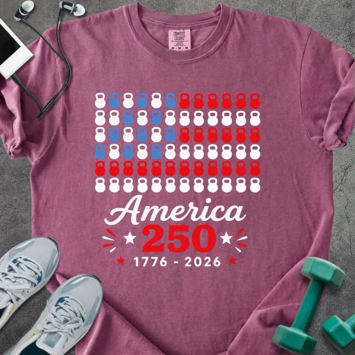 T-Shirt Berry / S Kettlebell Flag