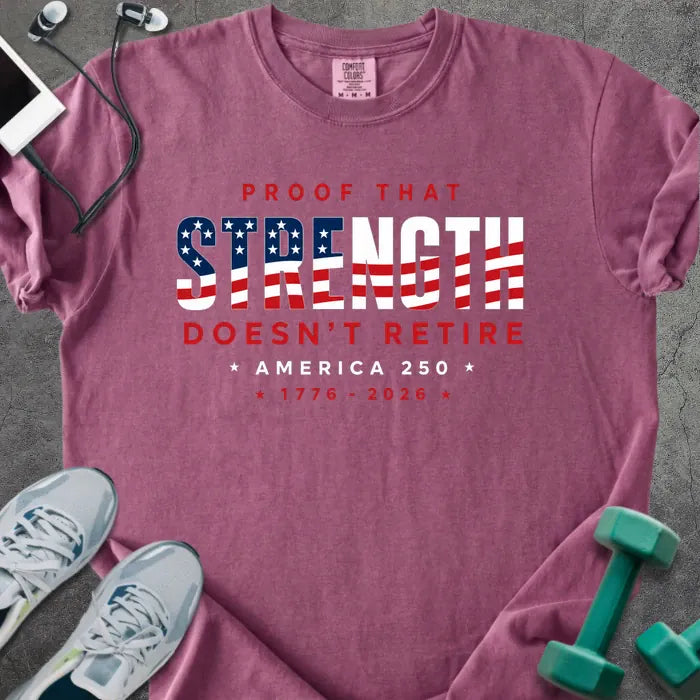 T-Shirt Berry / S Patriot Proof Heavyweight Tee