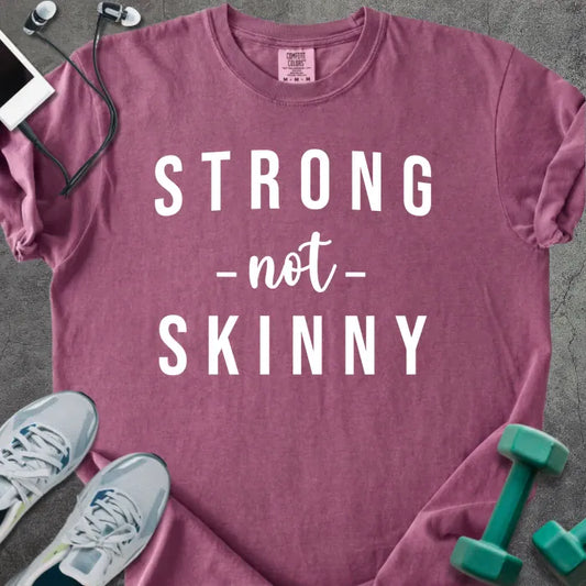 T-Shirt Berry / S Strong Not Skinny Heavyweight Tee