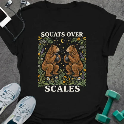 T-Shirt Black / M Bear Squats T-Shirt