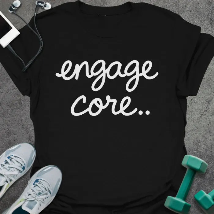 T-Shirt Black / M Engage Core T-Shirt
