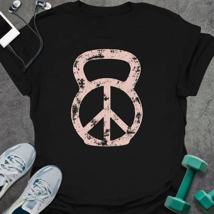 T-Shirt Black / M Peace Sign T-Shirt