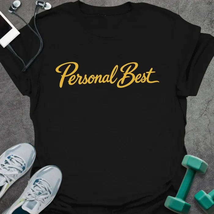 T-Shirt Black / M Personal Best T-Shirt