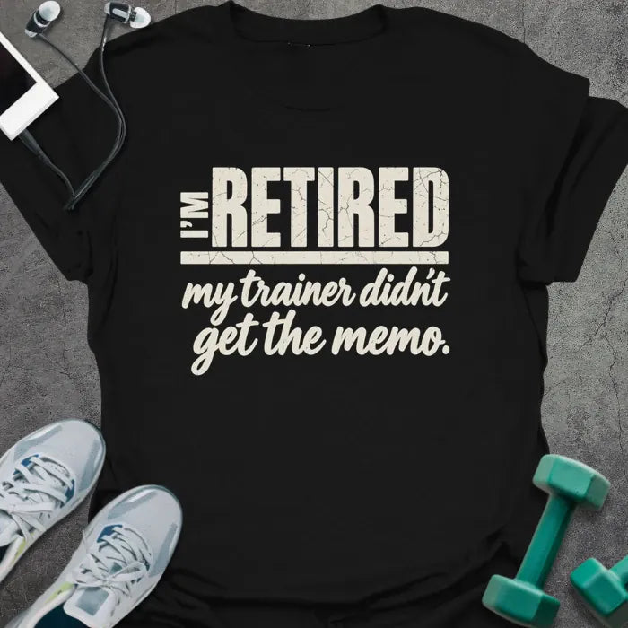 T-Shirt Black / M Retired Memo T-Shirt