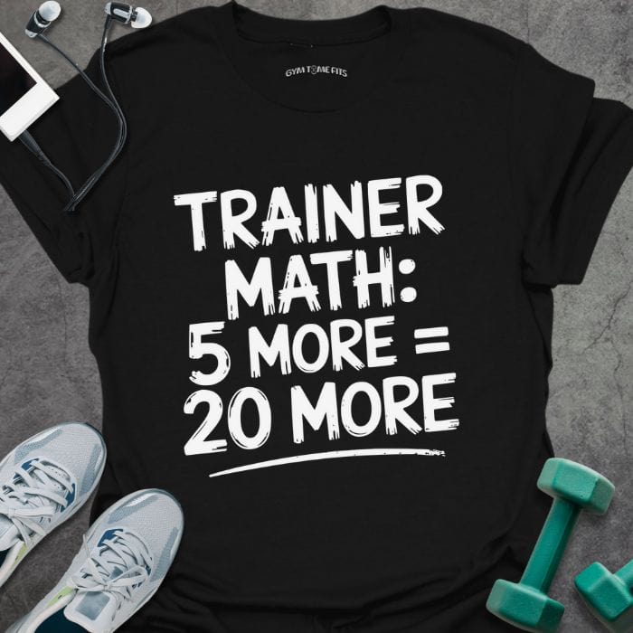 T-Shirt Black / S 20 More T-Shirt