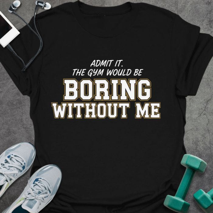 T-Shirt Black / S Admit It V. T-Shirt