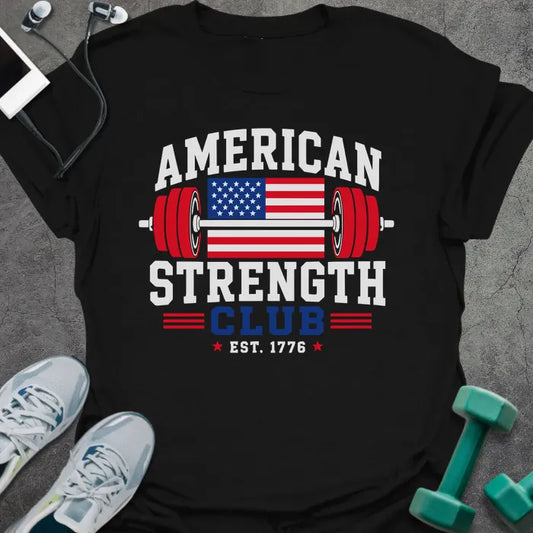 T-Shirt Black / S American Strength T-Shirt