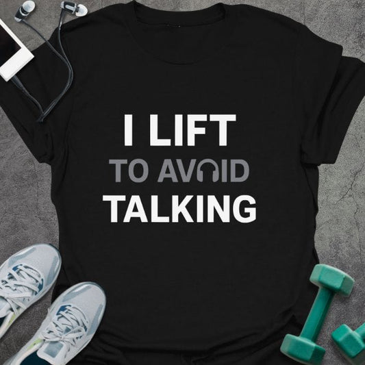 T-Shirt Black / S Avoid Talking T-Shirt