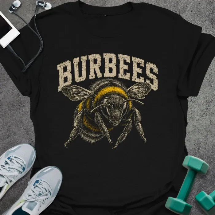 T-Shirt Black / S Bee Burpees T-Shirt