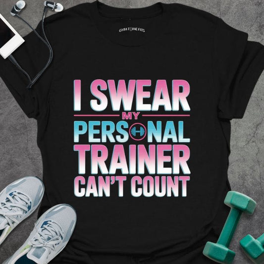 T-Shirt Black / S Can't Count Retro T-Shirt