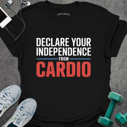 T-Shirt Black / S Cardio Independence T-Shirt