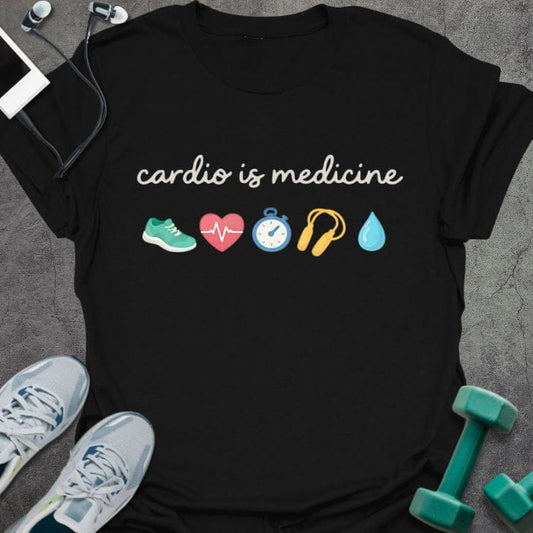 T-Shirt Black / S Cardio Medicine T-Shirt