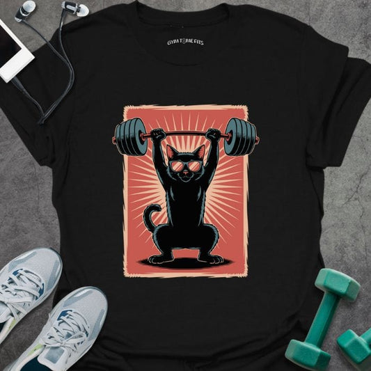 T-Shirt Black / S Cat Lift T-Shirt