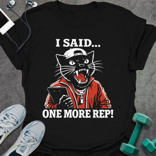 T-Shirt Black / S Cat More Reps T-Shirt