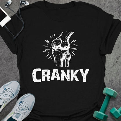 T-Shirt Black / S Cranky Knees T-Shirt