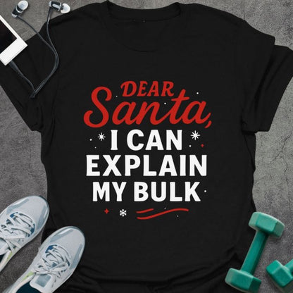 T-Shirt Black / S Dear Santa T-Shirt