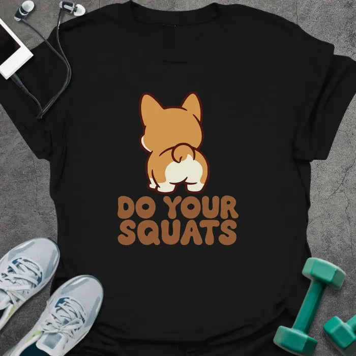 T-Shirt Black / S Do Your Squats T-Shirt