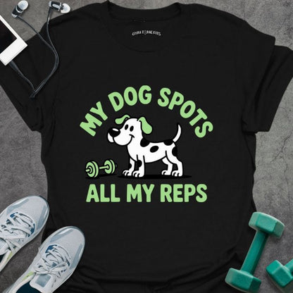 T-Shirt Black / S Dog Spots T-Shirt