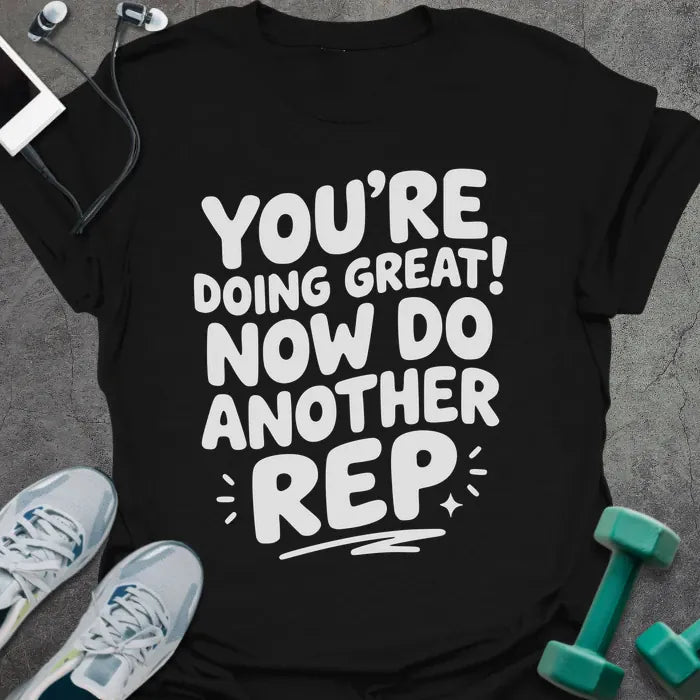 T-Shirt Black / S Doing Great T-Shirt