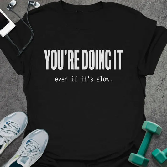 T-Shirt Black / S Doing It T-Shirt