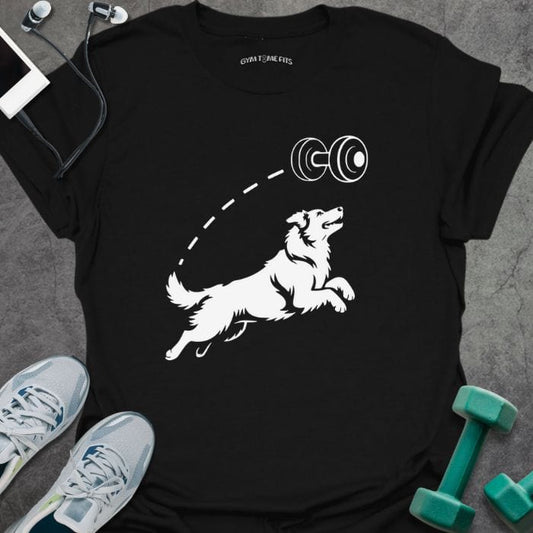 T-Shirt Black / S Dumbbell Fetch T-Shirt