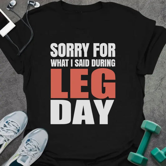 T-Shirt Black / S During Legs T-Shirt