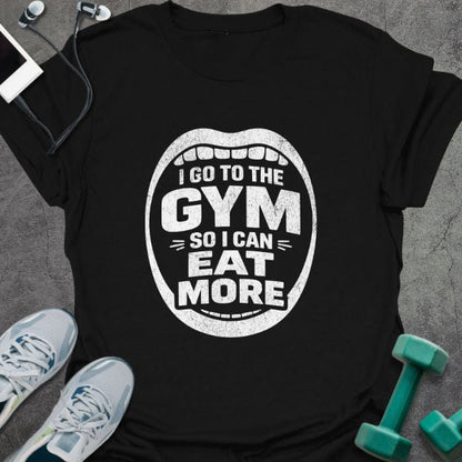 T-Shirt Black / S Eat More T-Shirt