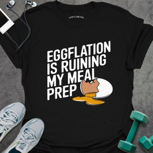 T-Shirt Black / S Eggflation T-Shirt