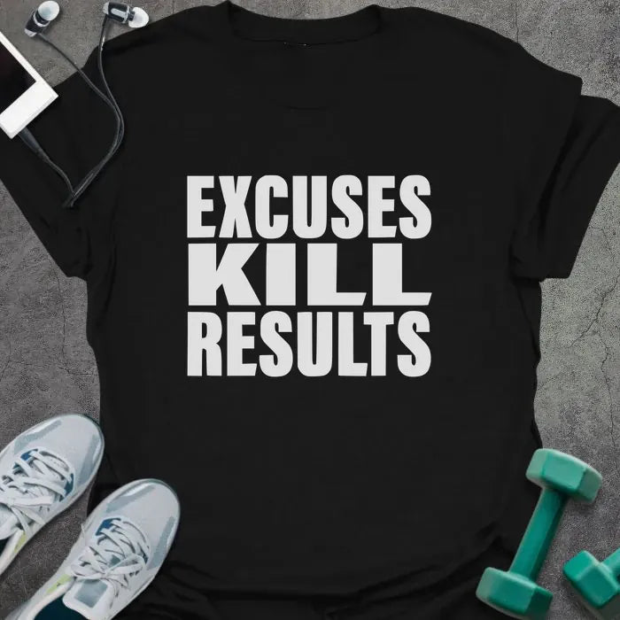 T-Shirt Black / S Excuses T-Shirt