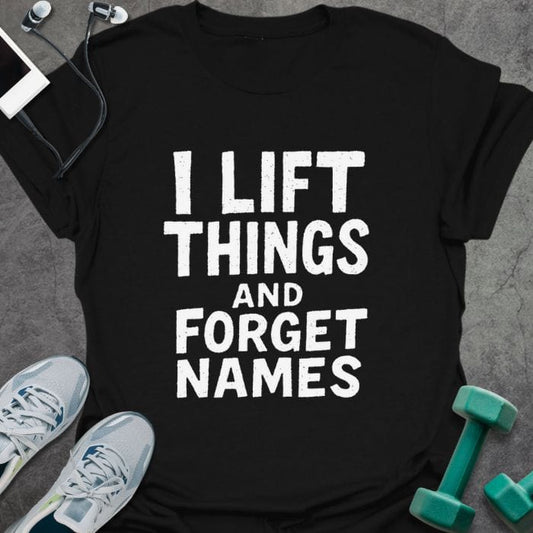 T-Shirt Black / S Forget Names T-Shirt