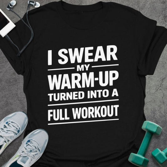 T-Shirt Black / S Full Workout T-Shirt