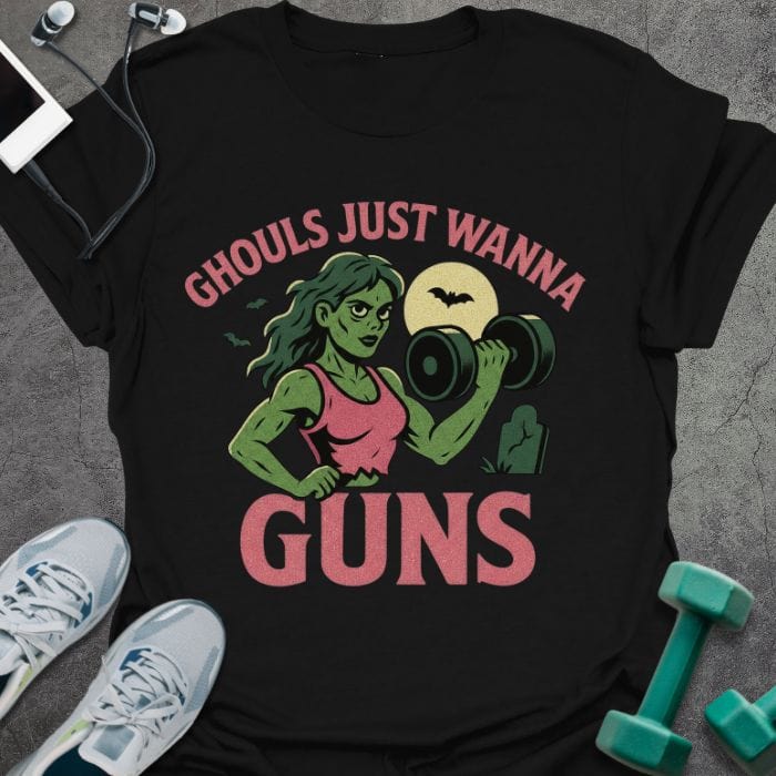 T-Shirt Black / S Ghoul Just T-Shirt