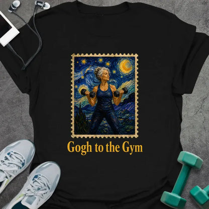 T-Shirt Black / S Gogh Gym T-Shirt
