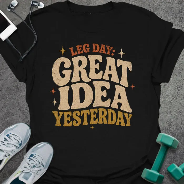 T-Shirt Black / S Great Yesterday T-Shirt