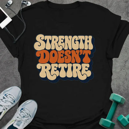 T-Shirt Black / S Groovy Retire T-Shirt
