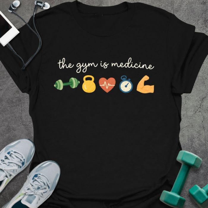 T-Shirt Black / S Gym Medicine T-Shirt