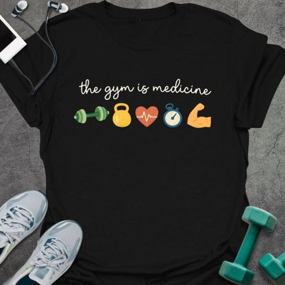 T-Shirt Black / S Gym Medicine T-Shirt